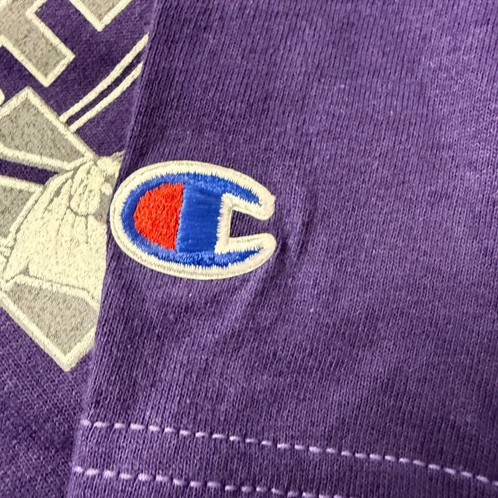 Champion Northwestern Dad T-Shirt Mens XL Purple NCAA Wildcats CT11000680 NEW - Picture 4 of 8